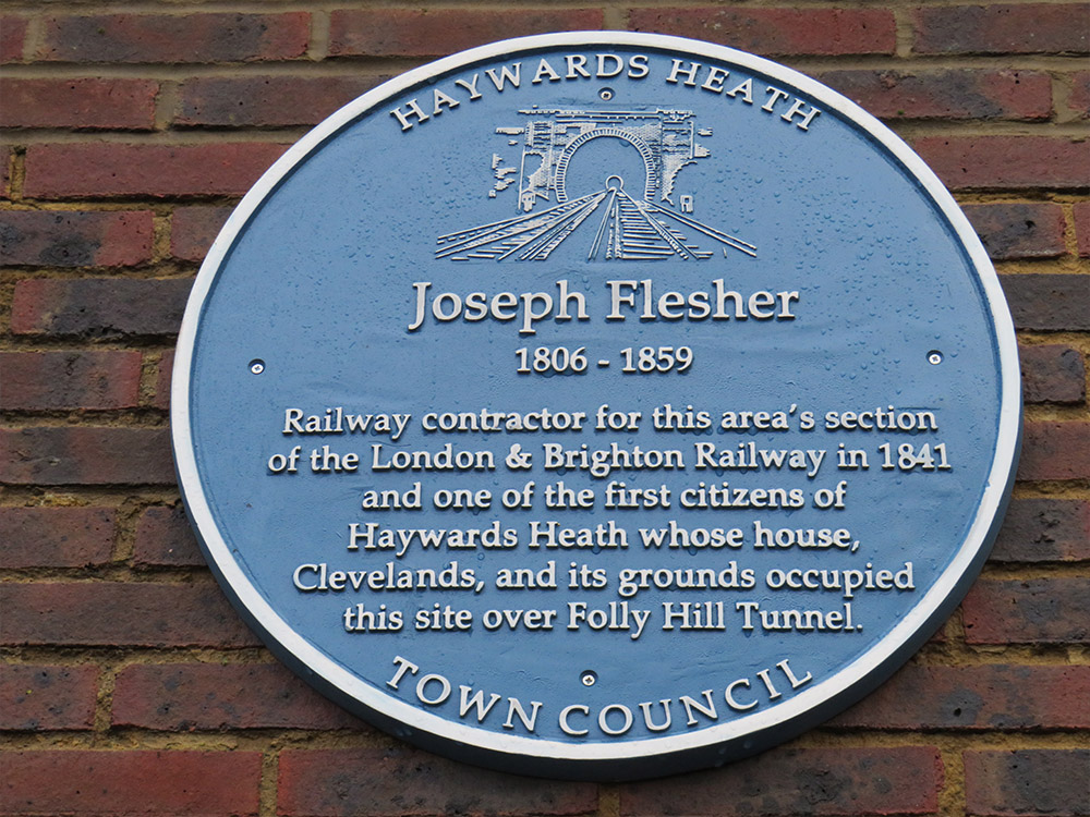 joseph flesher blue plaque